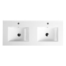 Horizon 1200mm Light Oak Wall Hung Double Vanity